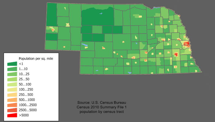 Nebraska County Wise