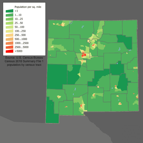 New Mexico County Wise